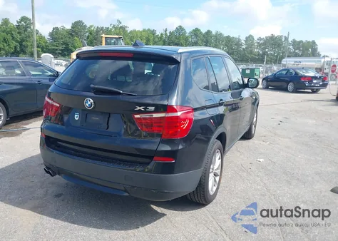 2014 BMW X3 xDrive28I из США, поврежденный, VIN 5UXWX9C58E0D11265